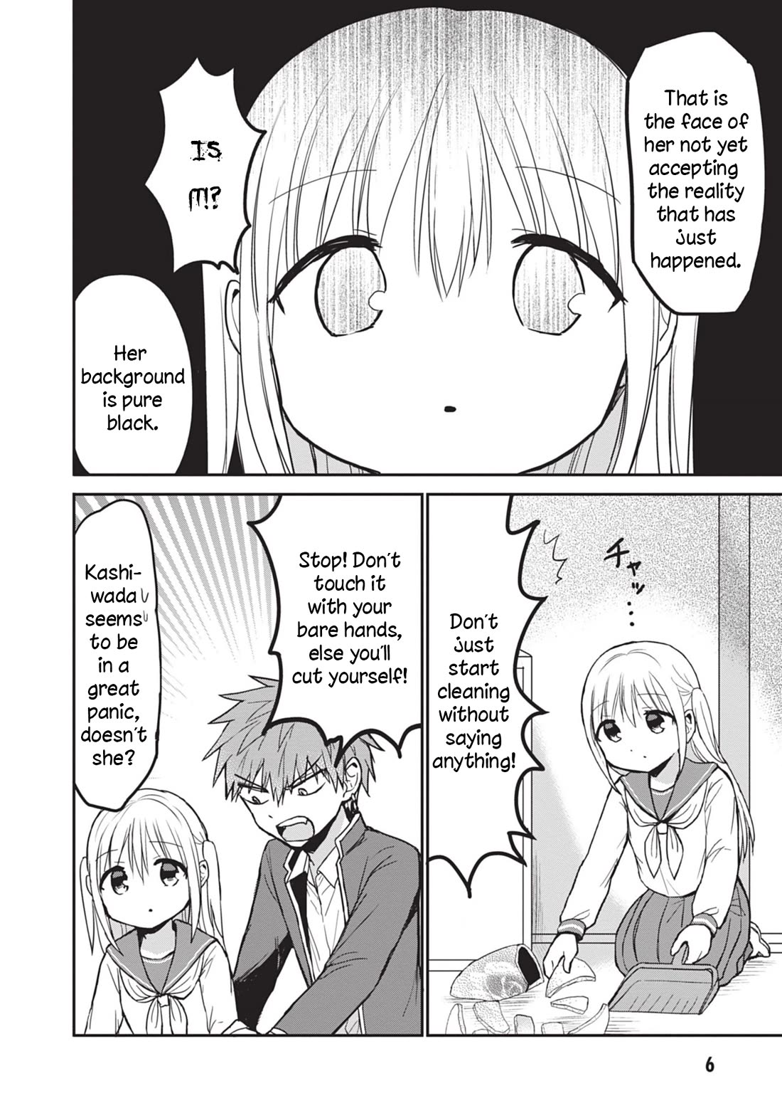 Expressionless Face Girl and Emotional Face Boy Chapter 88 page 8 - Chapter 88: Kashiwada-san's Big Crisis
