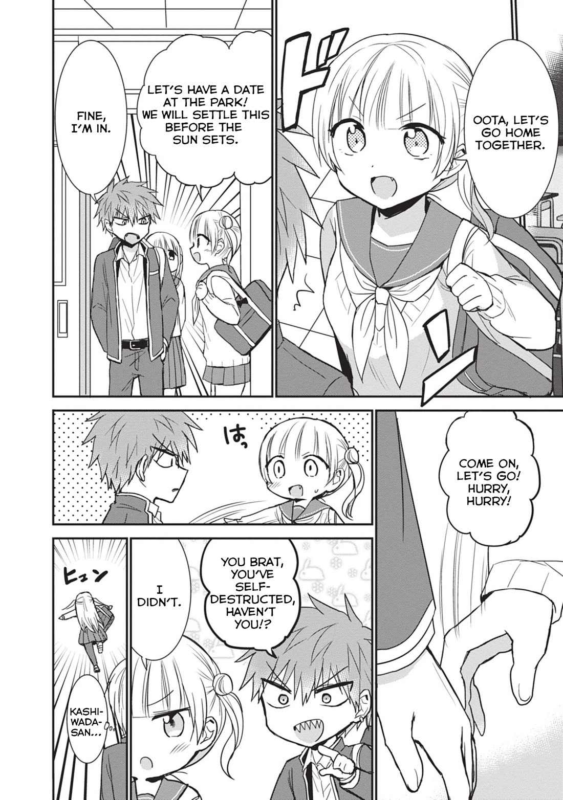 Expressionless Face Girl and Emotional Face Boy Chapter 89 page 8 - Chapter 89: Odajima-san's Counter