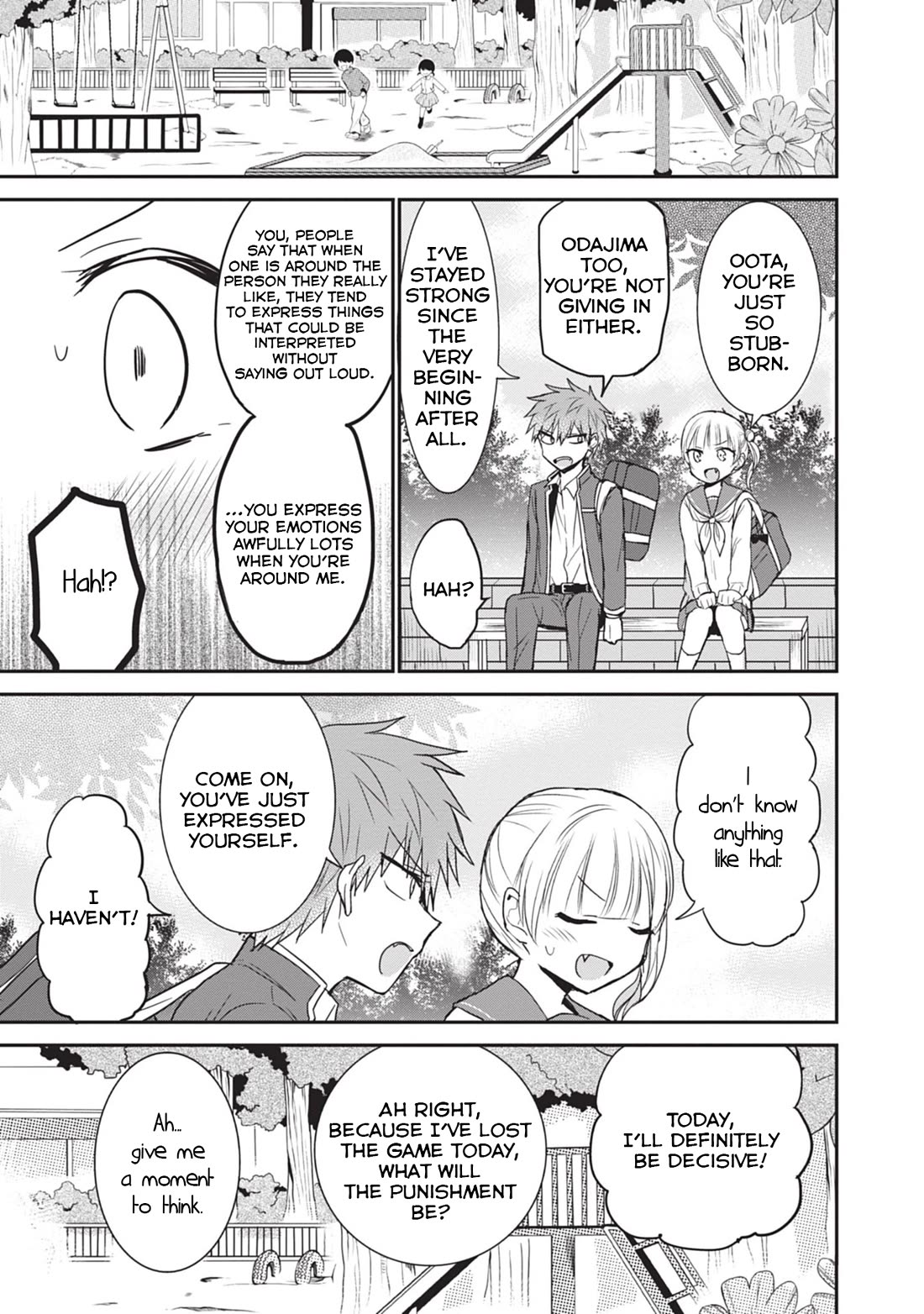 Expressionless Face Girl and Emotional Face Boy Chapter 89 page 9 - Chapter 89: Odajima-san's Counter