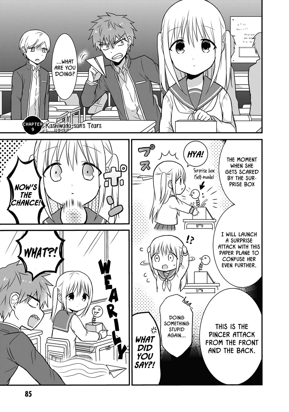 Expressionless Face Girl and Emotional Face Boy Chapter 9 page 1 - Chapter 9: Kashiwada-san's Tears