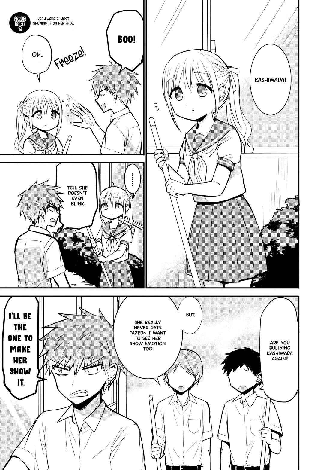 Expressionless Face Girl and Emotional Face Boy Chapter 90 page 10 - Chapter 90: Kashiwada and fortune telling
