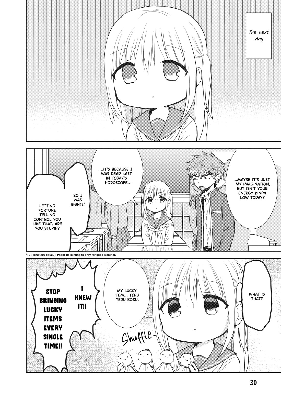 Expressionless Face Girl and Emotional Face Boy Chapter 90 page 3 - Chapter 90: Kashiwada and fortune telling