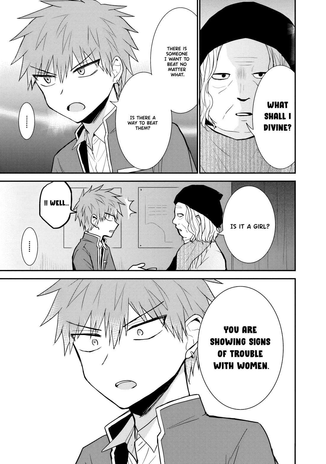 Expressionless Face Girl and Emotional Face Boy Chapter 90 page 6 - Chapter 90: Kashiwada and fortune telling