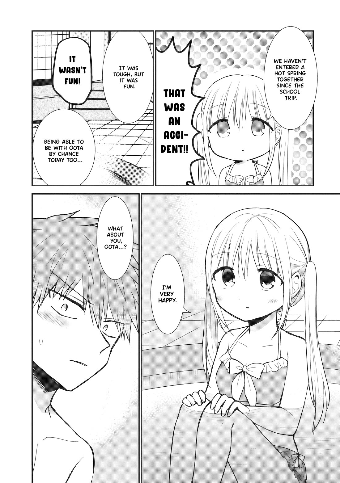 Expressionless Face Girl and Emotional Face Boy Chapter 91 page 11 - Chapter 91: Kashiwada, Oota and the pool