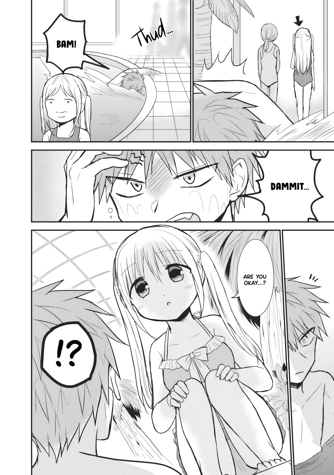 Expressionless Face Girl and Emotional Face Boy Chapter 91 page 5 - Chapter 91: Kashiwada, Oota and the pool