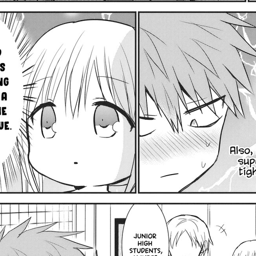Expressionless Face Girl and Emotional Face Boy Chapter 91: Kashiwada, Oota and the pool cover