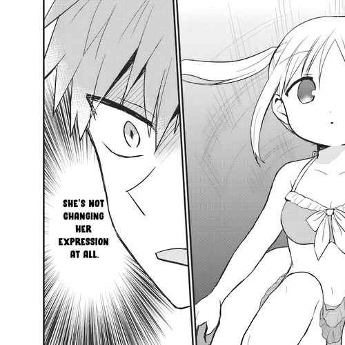 Expressionless Face Girl and Emotional Face Boy Chapter 92: Kashiwada, Oota and the pool 2 cover