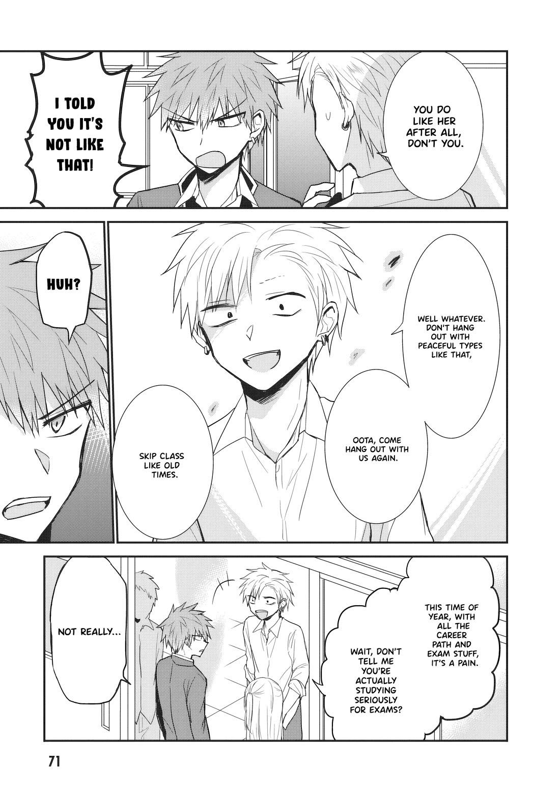 Expressionless Face Girl and Emotional Face Boy Chapter 93 page 6 - Chapter 93: Oota's Past
