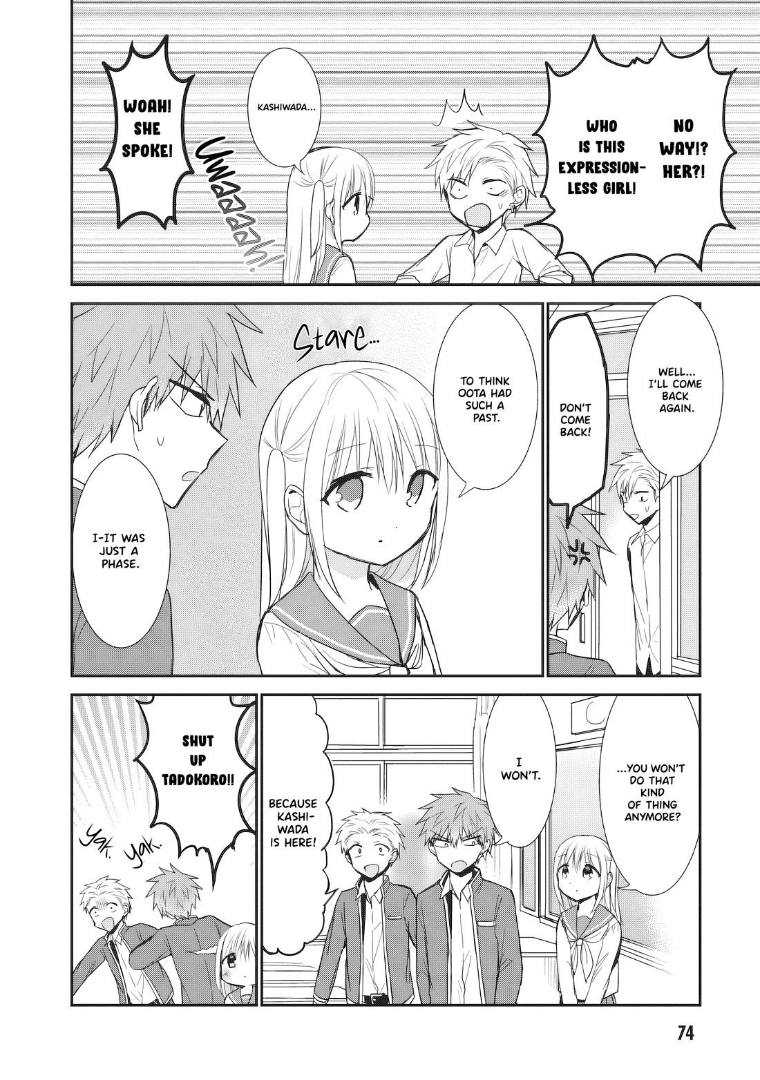 Expressionless Face Girl and Emotional Face Boy Chapter 93 page 9 - Chapter 93: Oota's Past