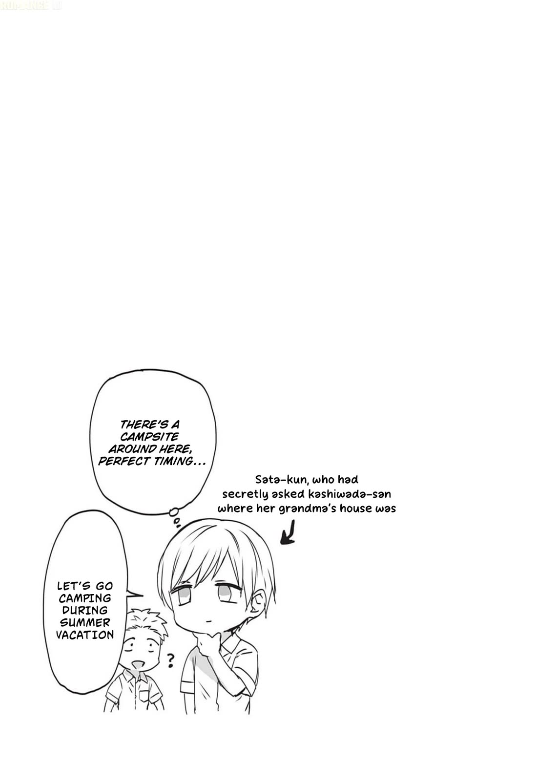 Expressionless Kashiwada-san and Emotional Oota-kun + Chapter 1 page 14 - Chapter 1: Kashiwada-san and The Summer of Second Year