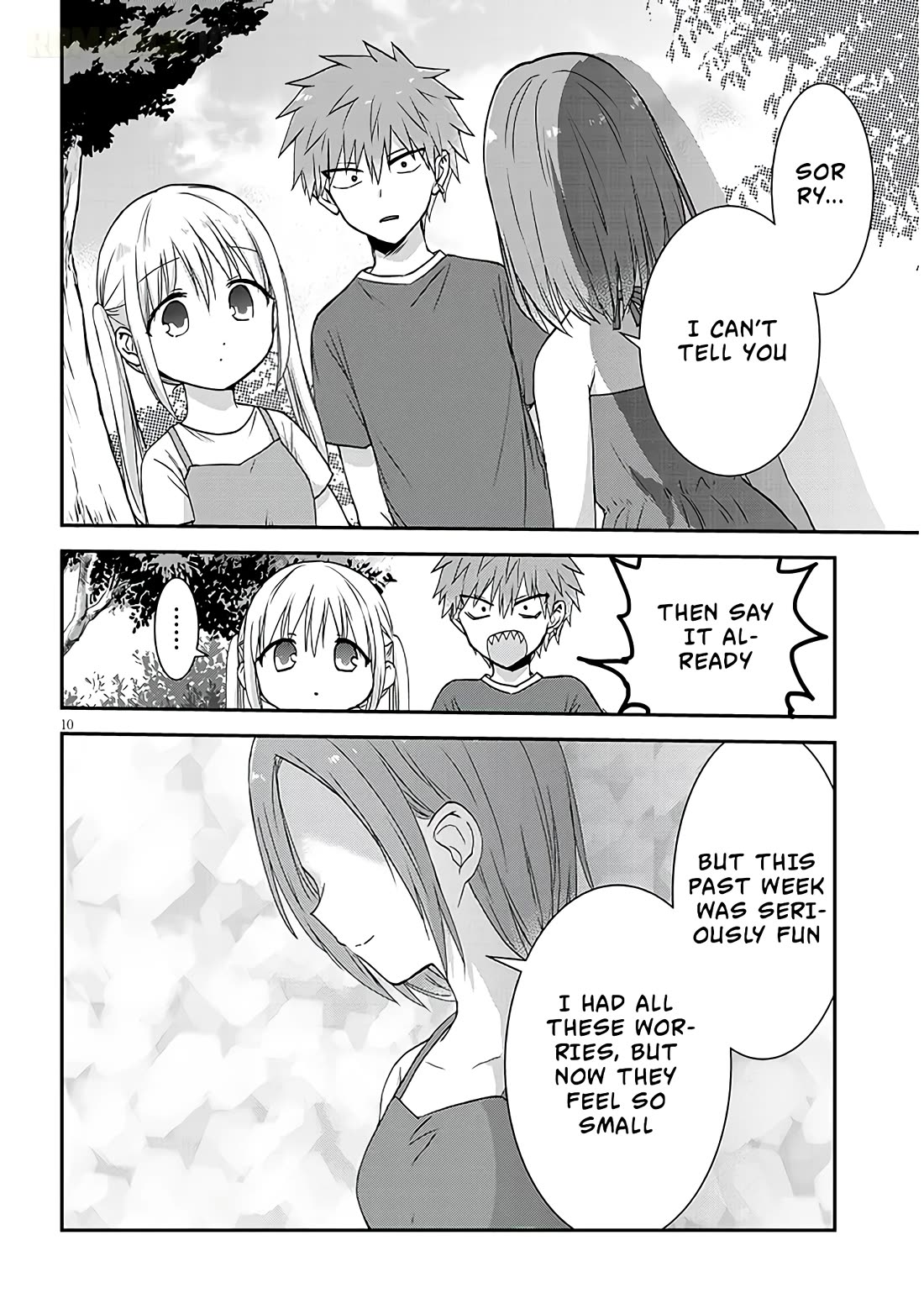Expressionless Kashiwada-san and Emotional Oota-kun + Chapter 11 page 11 - Chapter 11: Kashiwada-san's Summer Memory