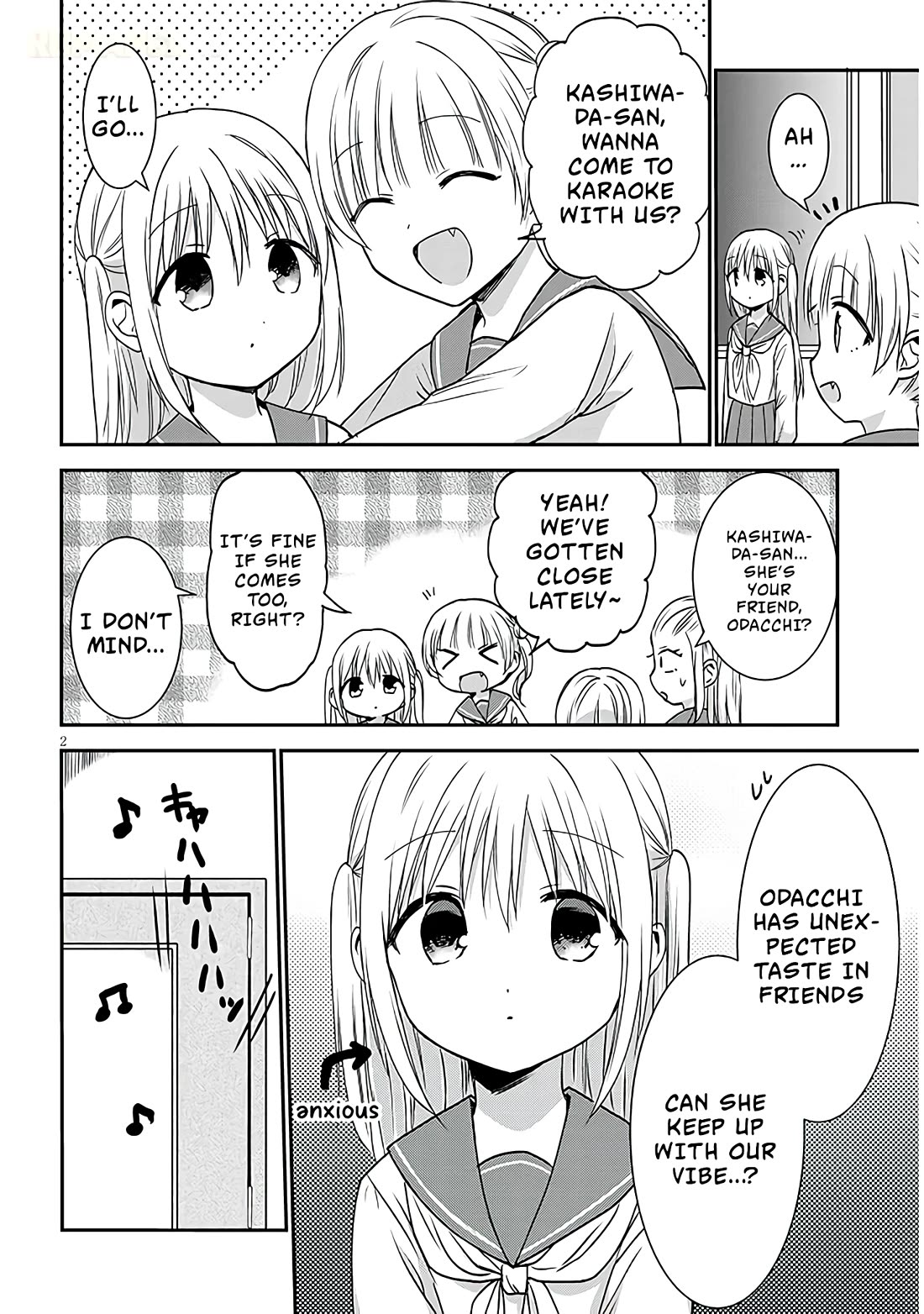 Expressionless Kashiwada-san and Emotional Oota-kun + Chapter 13 page 3 - Chapter 13: Kashiwada-san and The Akita Girls