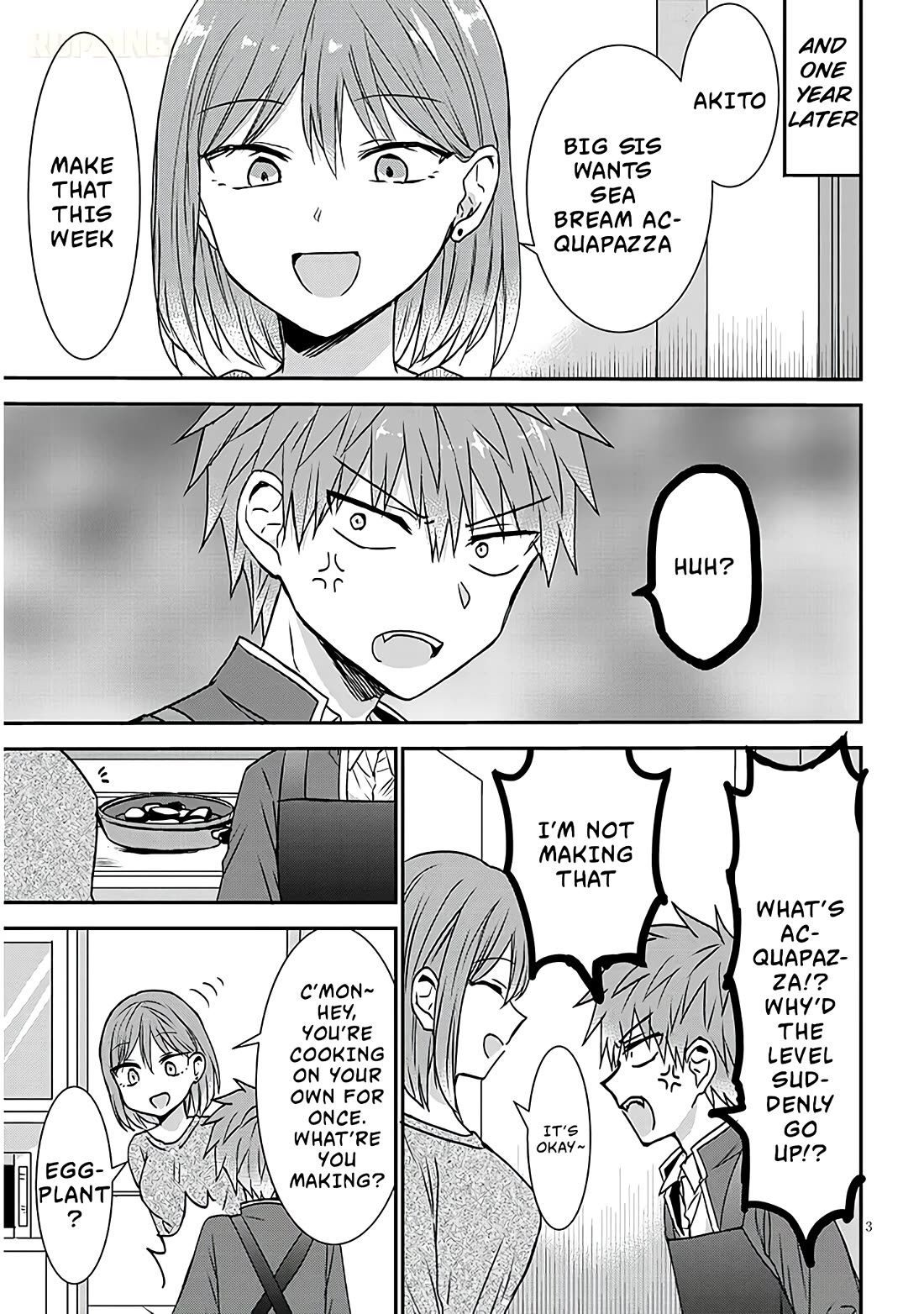 Expressionless Kashiwada-san and Emotional Oota-kun + Chapter 14 page 4 - Chapter 14: Oota-kun Cooking