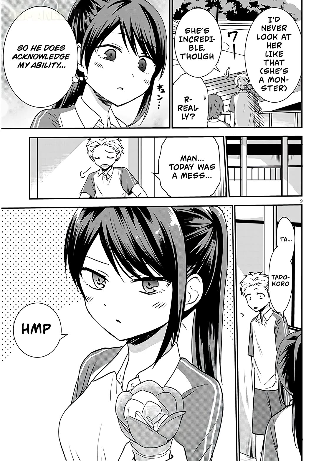 Expressionless Kashiwada-san and Emotional Oota-kun + Chapter 15 page 10 - Chapter 15: Tadokoro-kun, Tabuchi-san, And Ice Cream