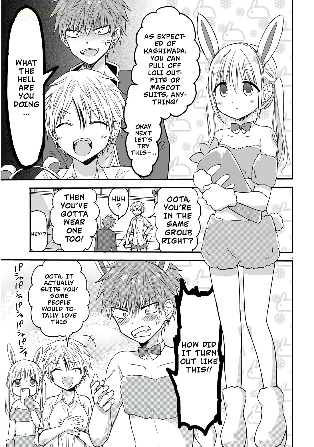 Expressionless Kashiwada-san and Emotional Oota-kun + Chapter 19 page 6 - Chapter 19: Washida-san and The Namahage