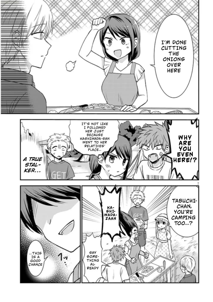 Expressionless Kashiwada-san and Emotional Oota-kun + Chapter 2 page 8 - Chapter 2: Kashiwada-san, Oota-kun, and Camping