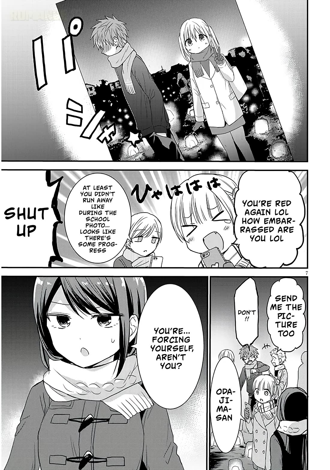 Expressionless Kashiwada-san and Emotional Oota-kun + Chapter 21 page 8 - Chapter 21: Odajima-san and The Kamakura