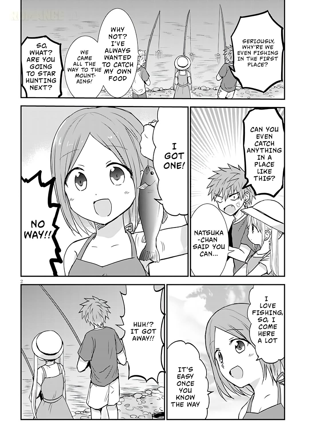 Expressionless Kashiwada-san and Emotional Oota-kun + Chapter 4 page 3 - Chapter 4: Kashiwada-san and Fishing