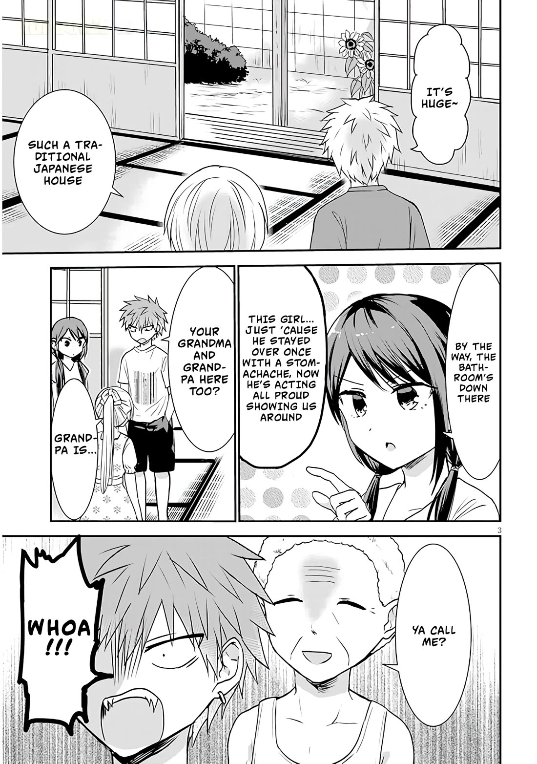 Expressionless Kashiwada-san and Emotional Oota-kun + Chapter 6 page 4 - Chapter 6: Kashiwada-san's Grandma