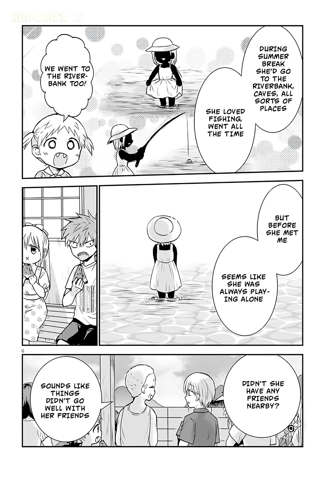 Expressionless Kashiwada-san and Emotional Oota-kun + Chapter 6 page 7 - Chapter 6: Kashiwada-san's Grandma