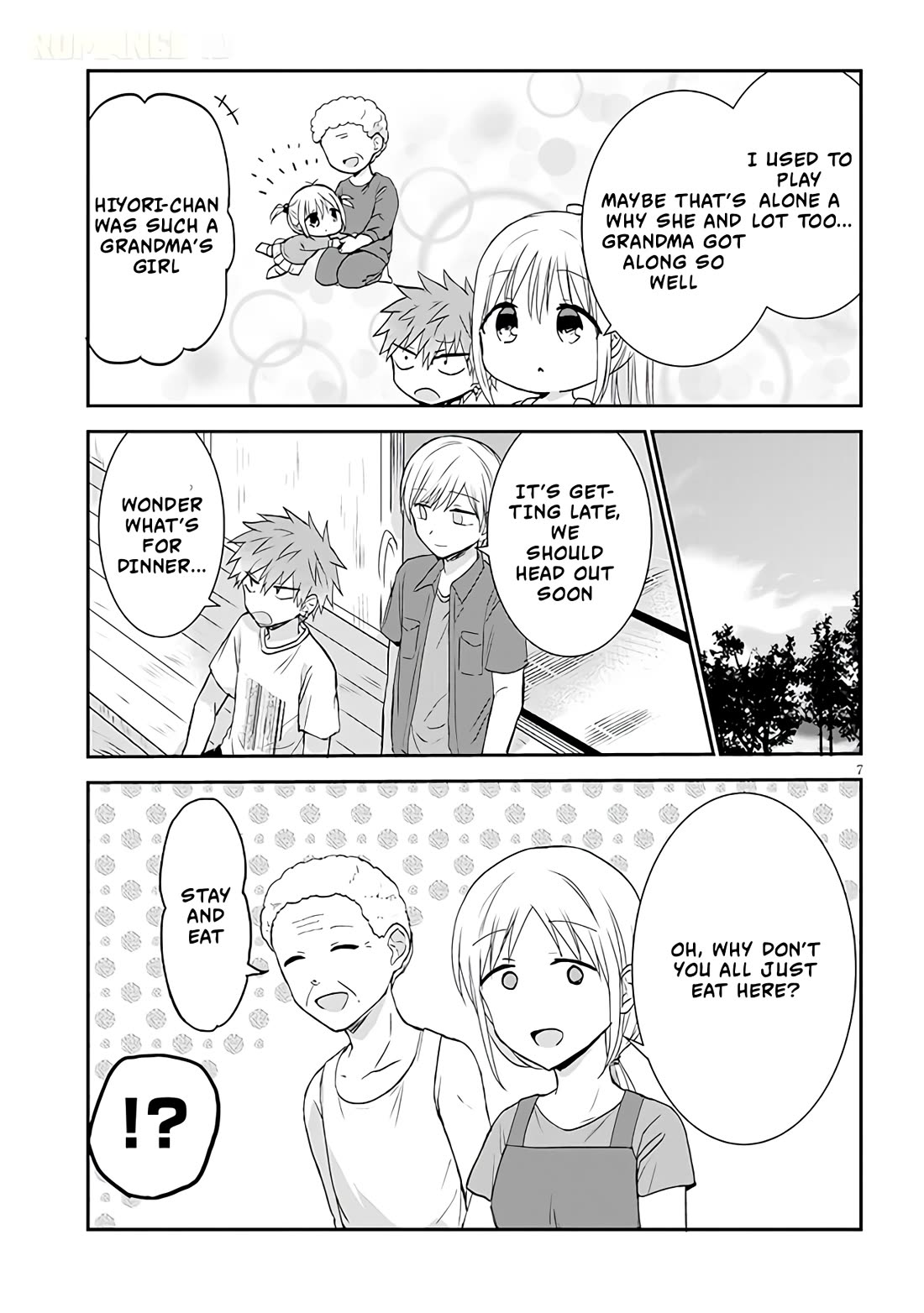 Expressionless Kashiwada-san and Emotional Oota-kun + Chapter 6 page 8 - Chapter 6: Kashiwada-san's Grandma