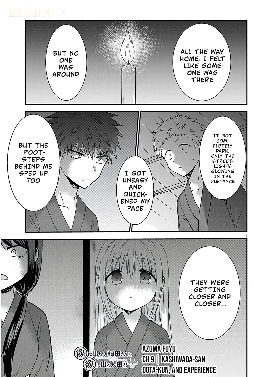 Expressionless Kashiwada-san and Emotional Oota-kun + Chapter 9 page 2 - Chapter 9: Kashiwada-san, Oota-kun, And Experience