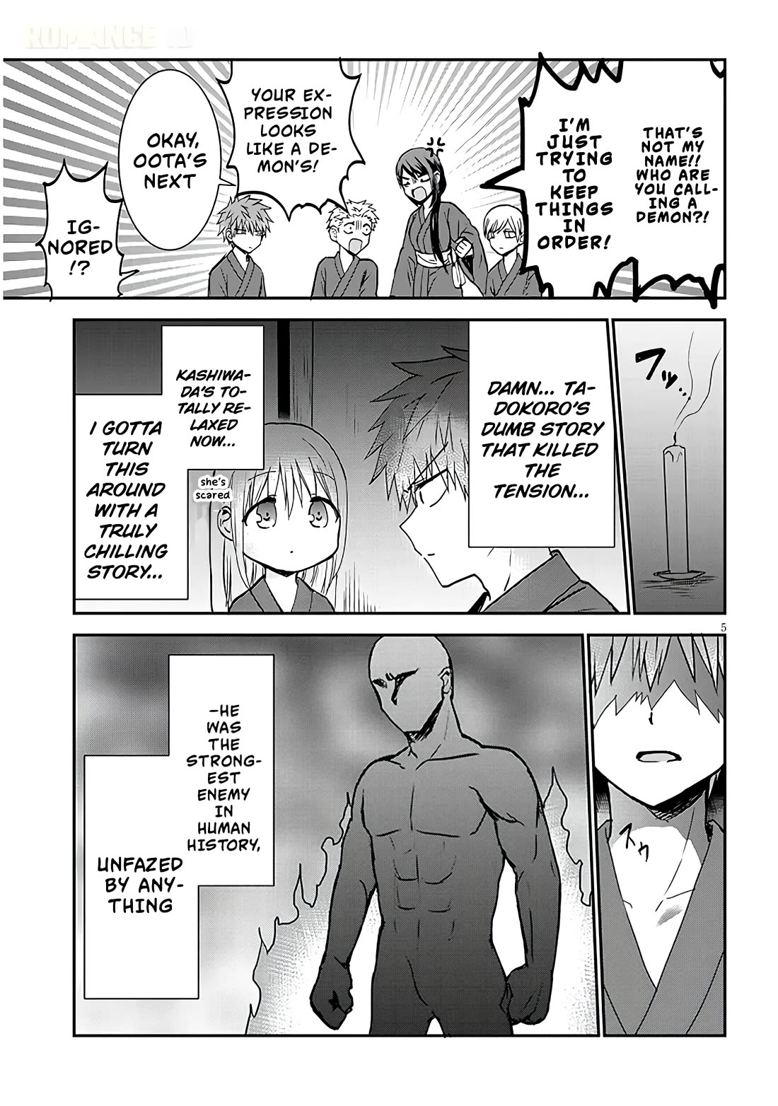 Expressionless Kashiwada-san and Emotional Oota-kun + Chapter 9 page 6 - Chapter 9: Kashiwada-san, Oota-kun, And Experience