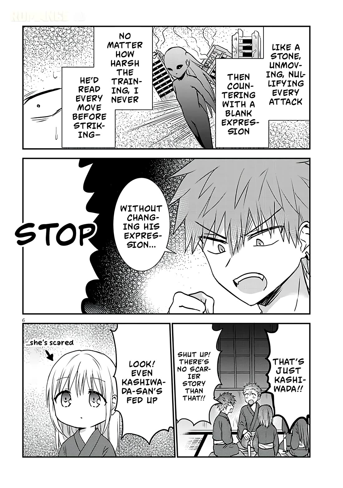Expressionless Kashiwada-san and Emotional Oota-kun + Chapter 9 page 7 - Chapter 9: Kashiwada-san, Oota-kun, And Experience