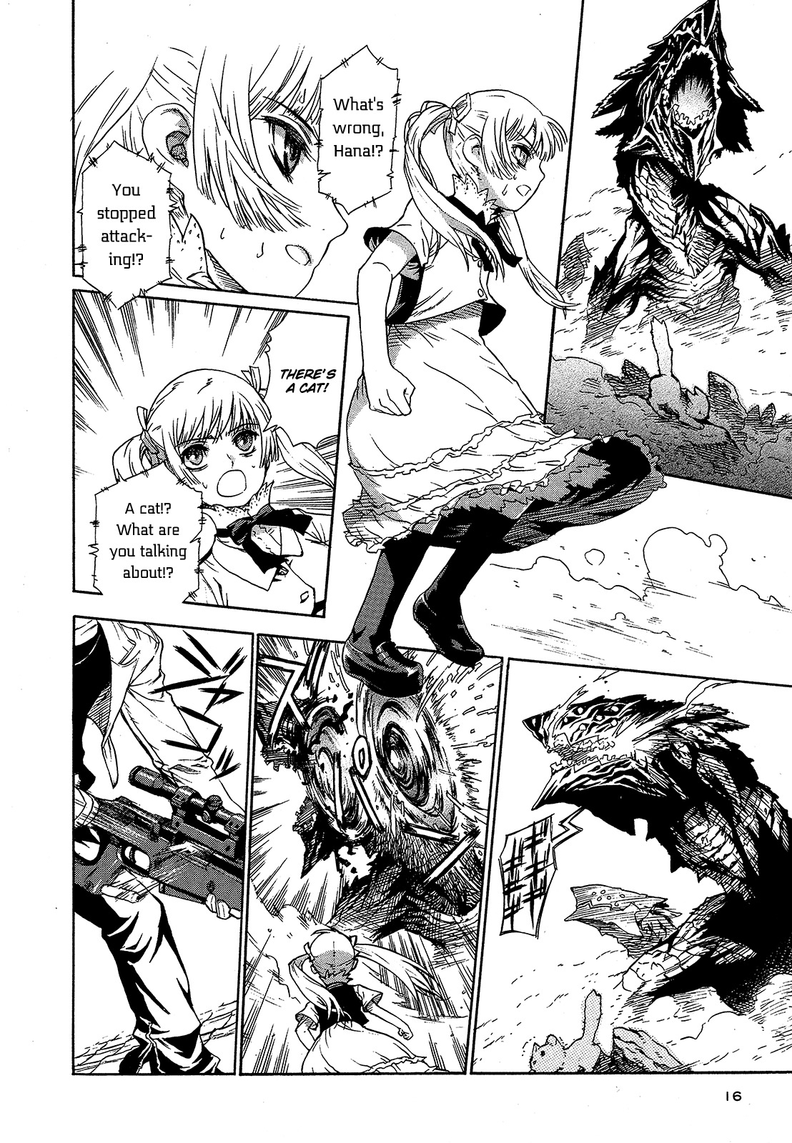 Extra Existence Chapter 1 page 16 - Chapter 1: Collapse of Shinjuku Part 1