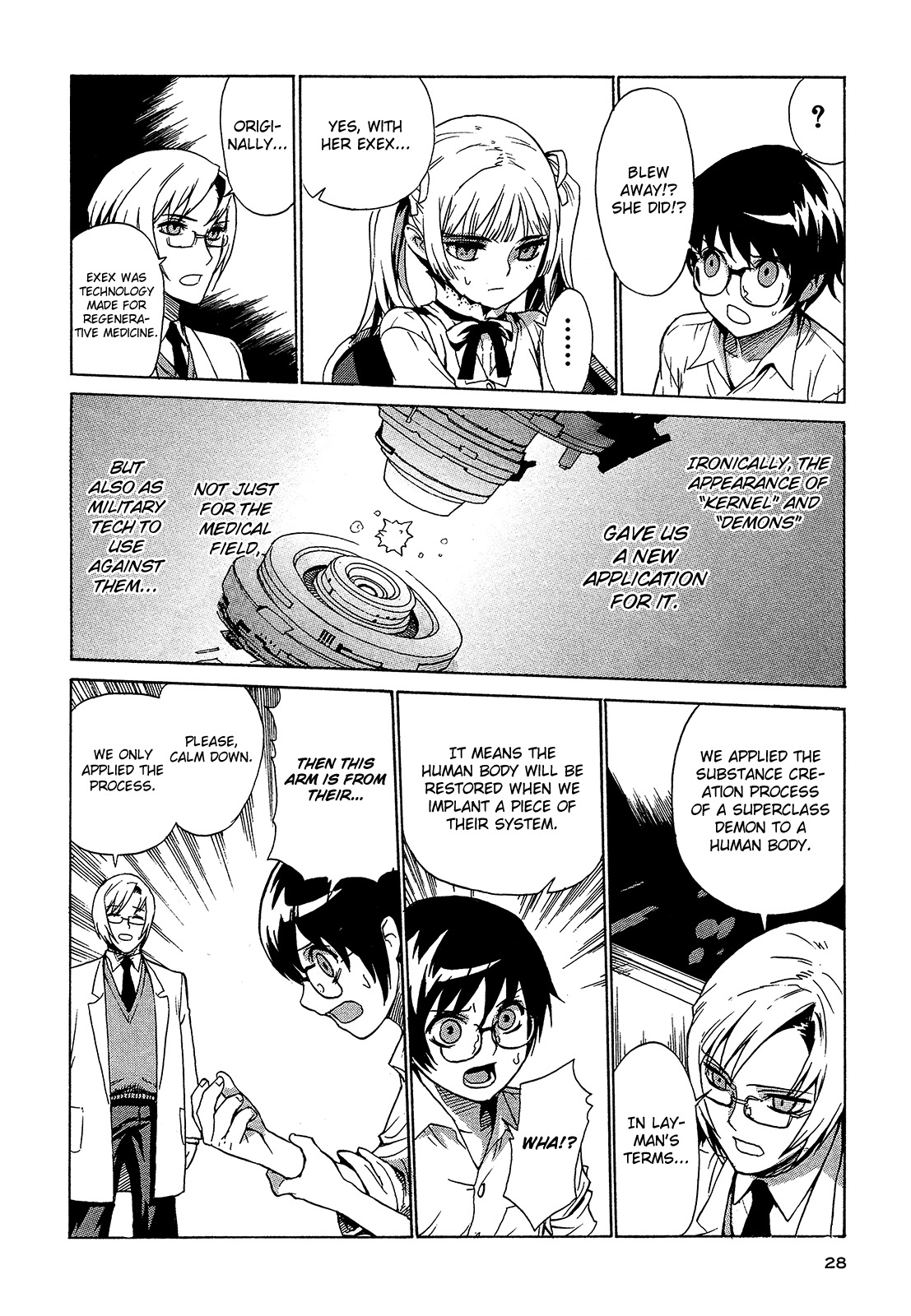 Extra Existence Chapter 1 page 28 - Chapter 1: Collapse of Shinjuku Part 1