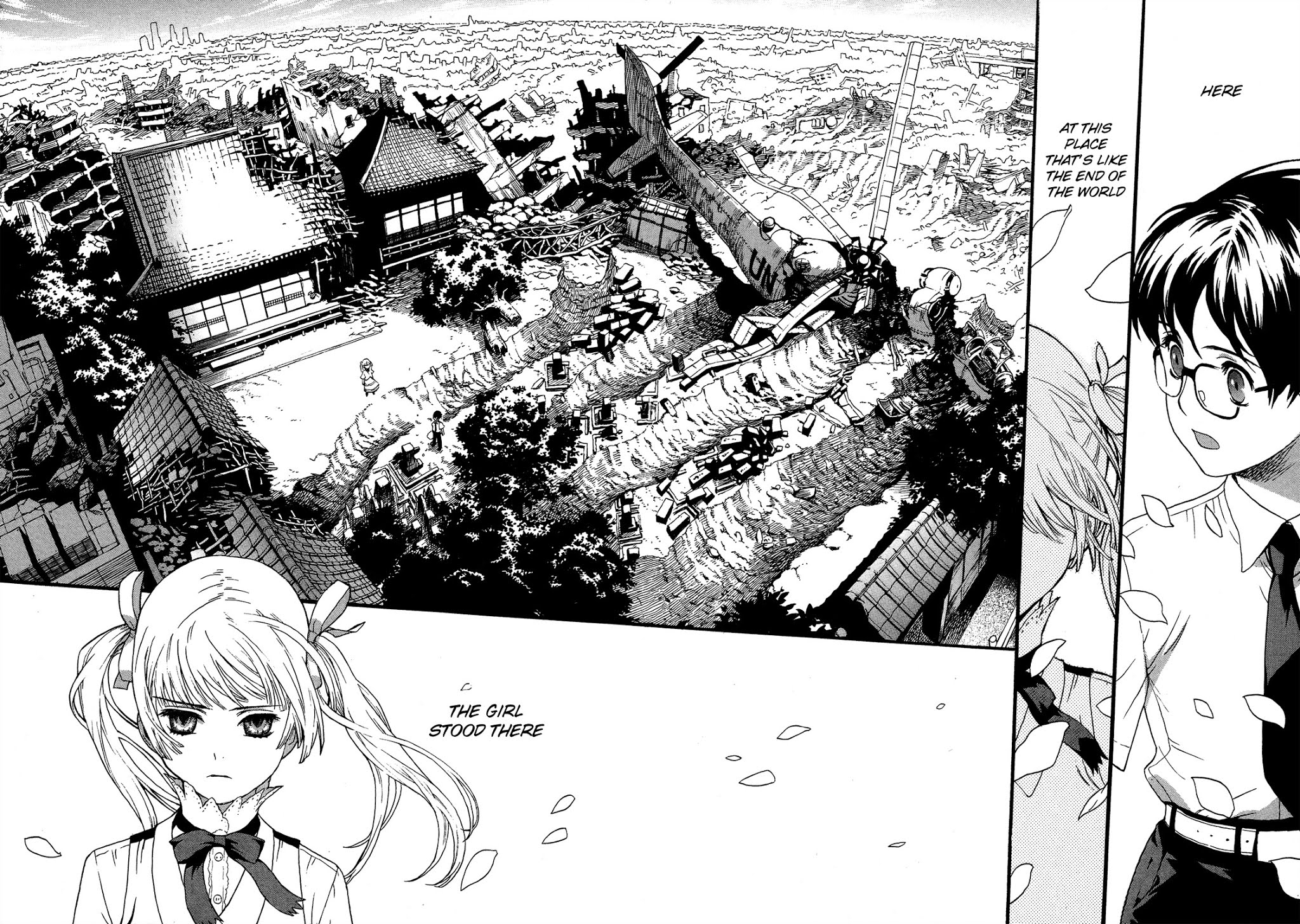 Extra Existence Chapter 1 page 7 - Chapter 1: Collapse of Shinjuku Part 1