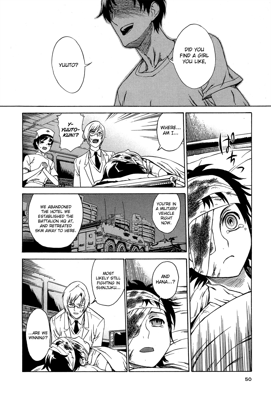 Extra Existence Chapter 2 page 20 - Chapter 2: Collapse of Shinjuku Part 2