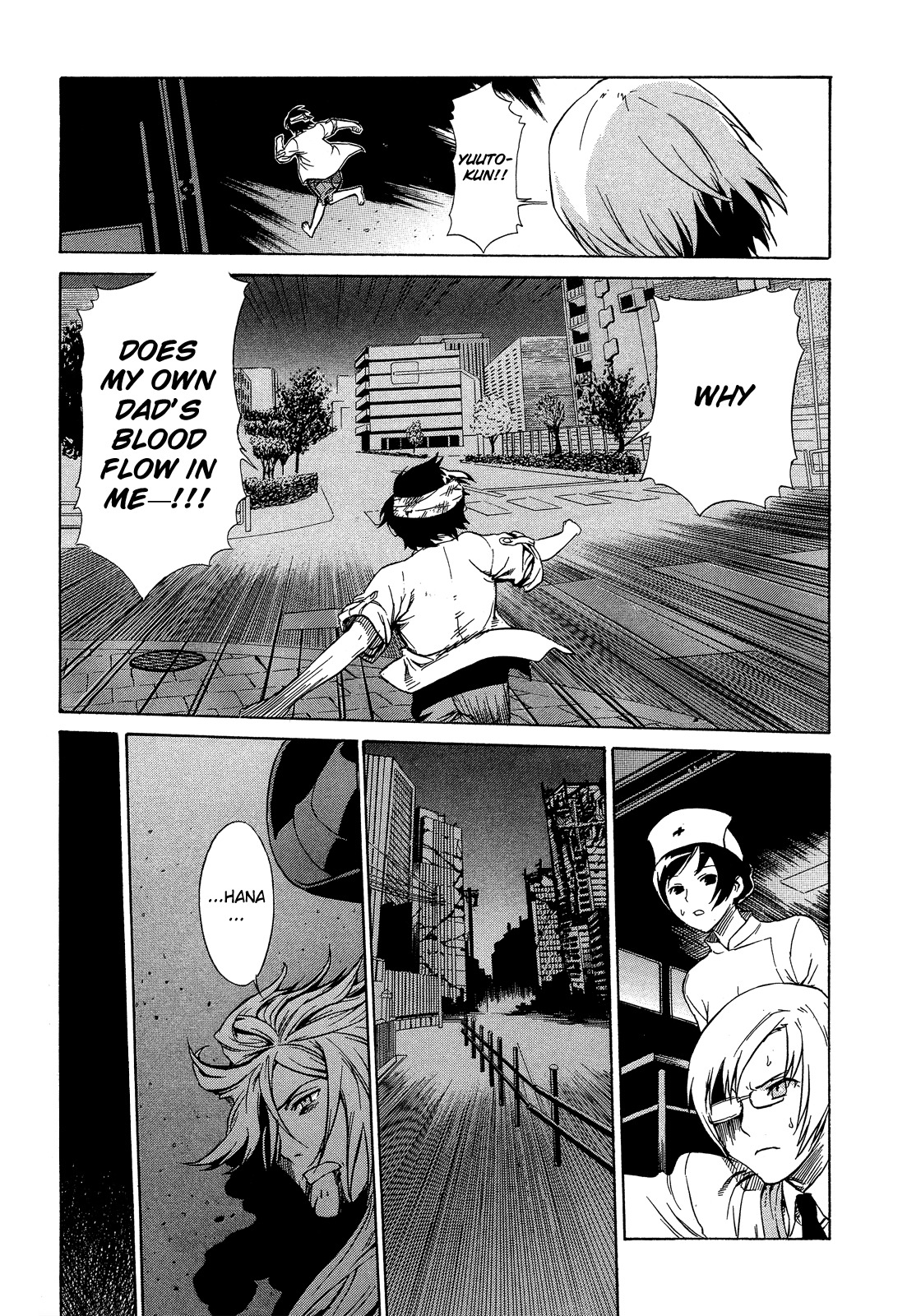 Extra Existence Chapter 2 page 23 - Chapter 2: Collapse of Shinjuku Part 2