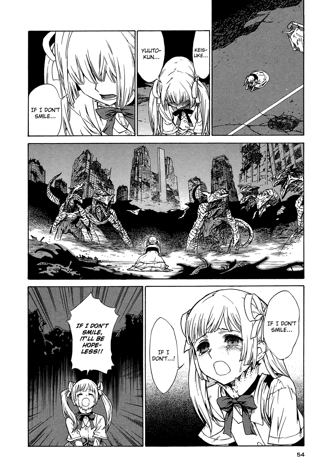 Extra Existence Chapter 2 page 24 - Chapter 2: Collapse of Shinjuku Part 2