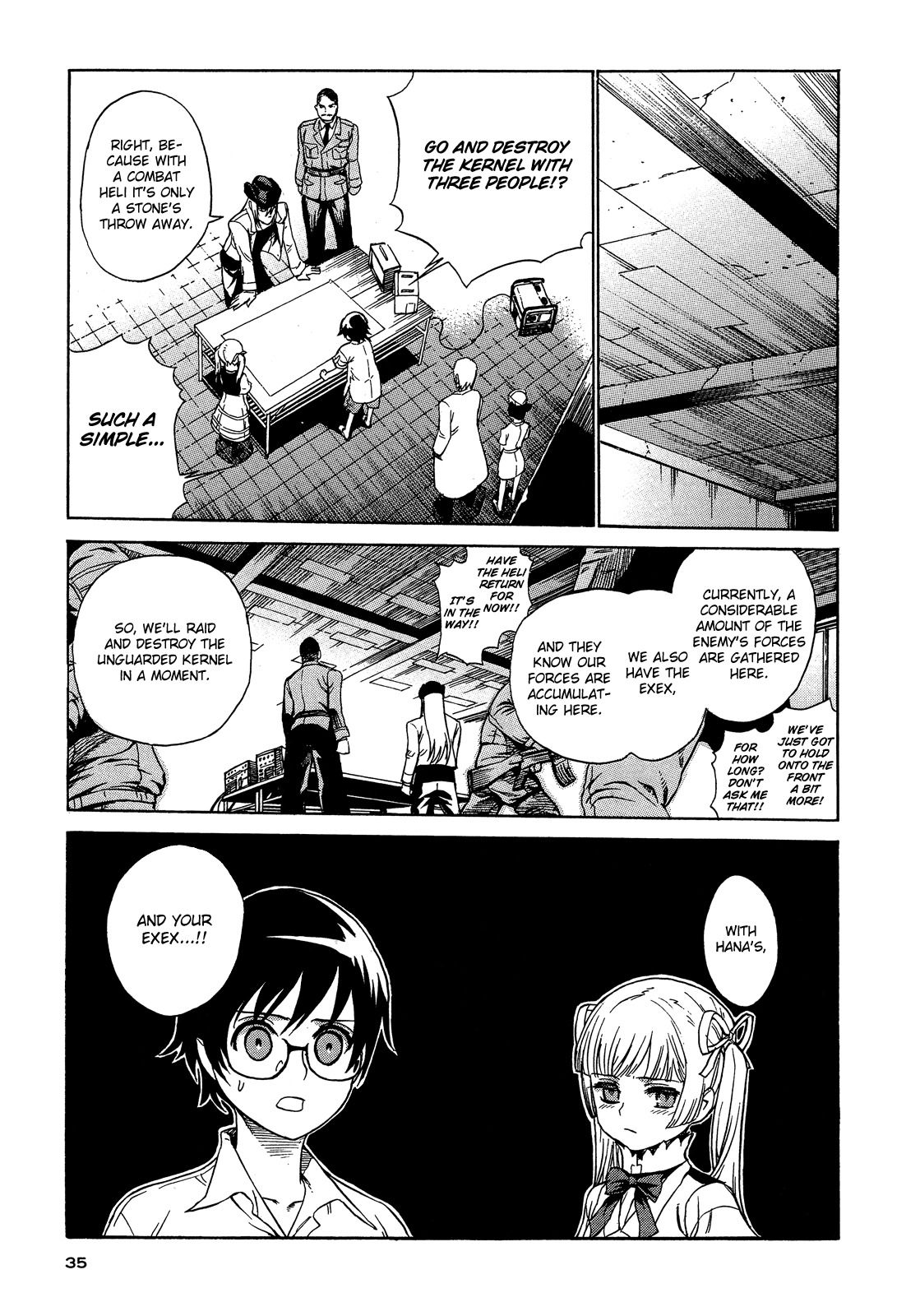 Extra Existence Chapter 2 page 5 - Chapter 2: Collapse of Shinjuku Part 2