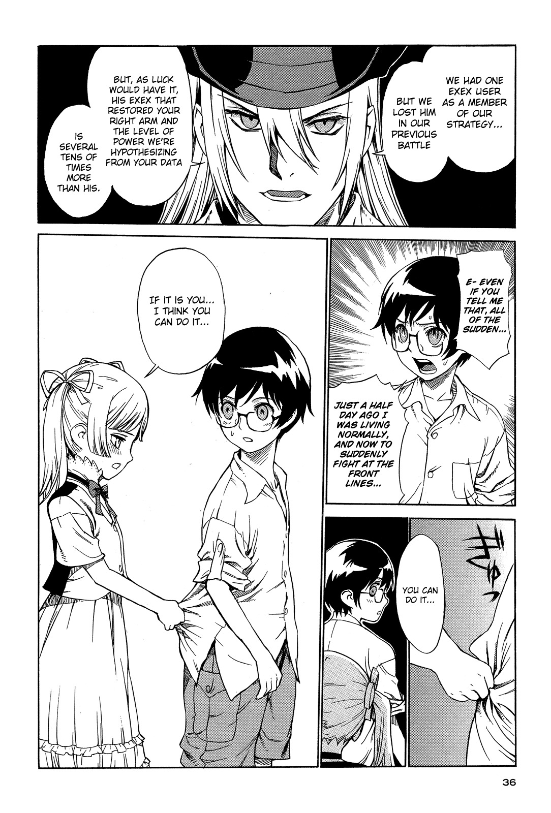 Extra Existence Chapter 2 page 6 - Chapter 2: Collapse of Shinjuku Part 2