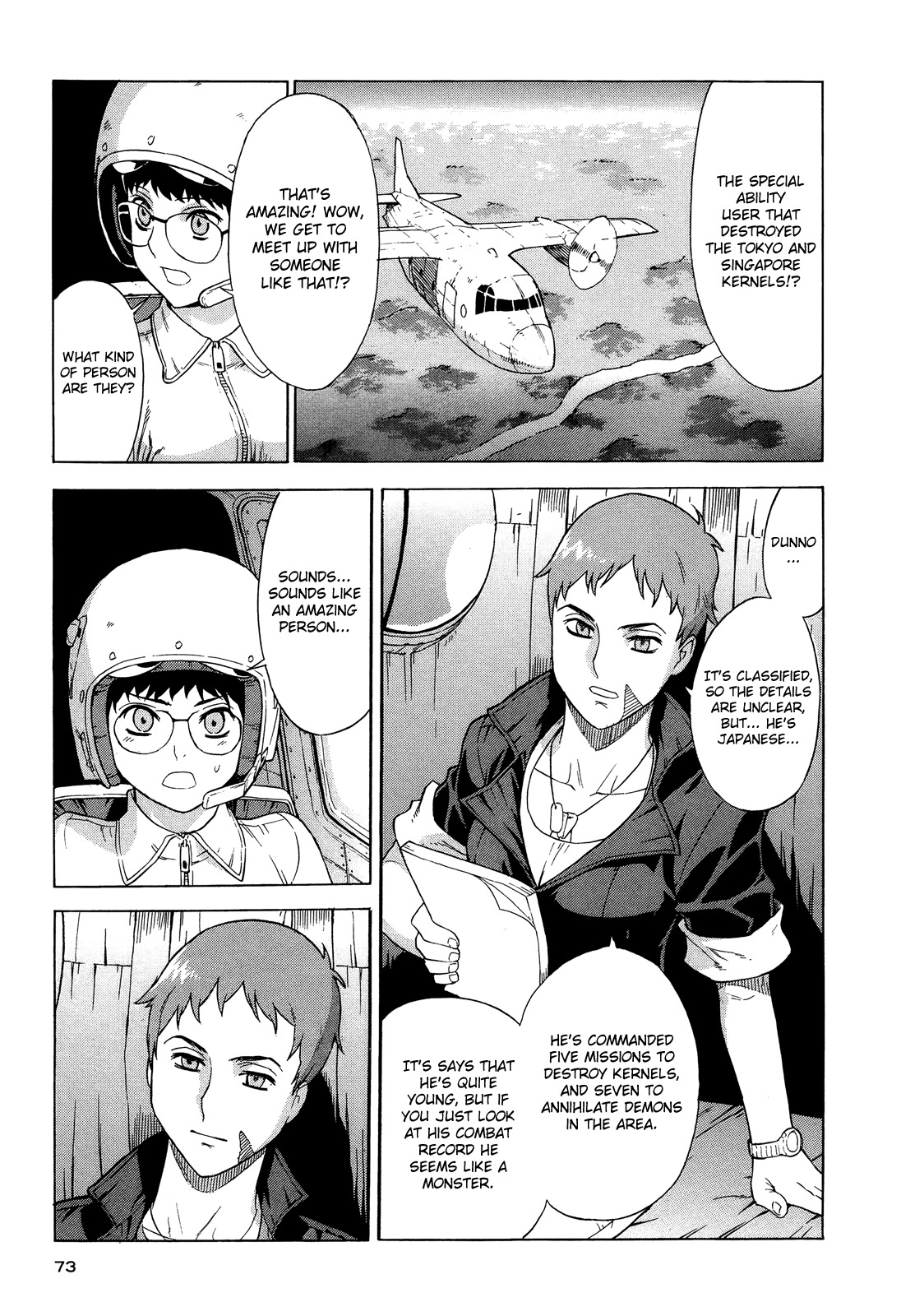 Extra Existence Chapter 3 page 11 - Chapter 3: "Battle of Warsaw" Part 1