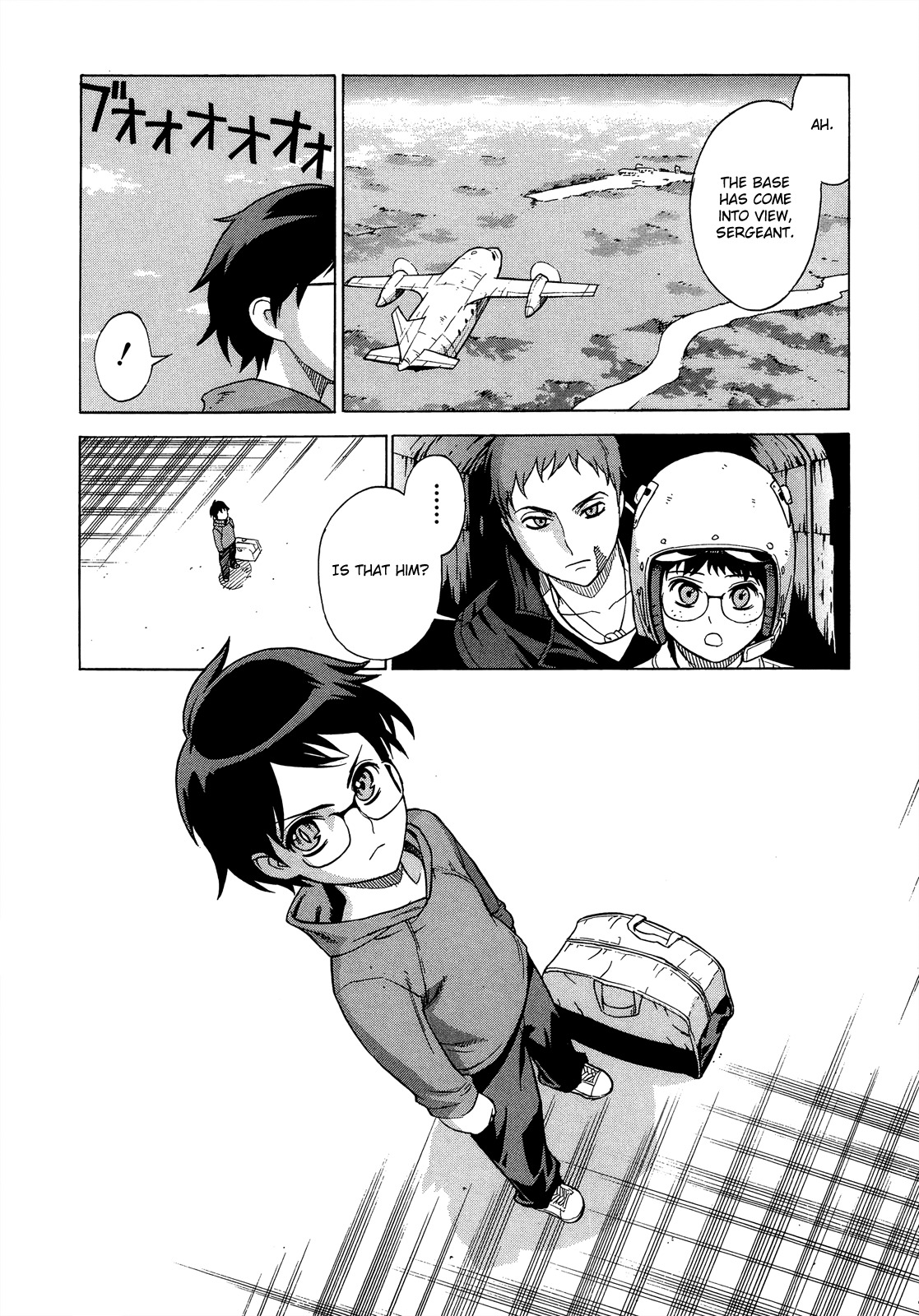 Extra Existence Chapter 3 page 12 - Chapter 3: "Battle of Warsaw" Part 1