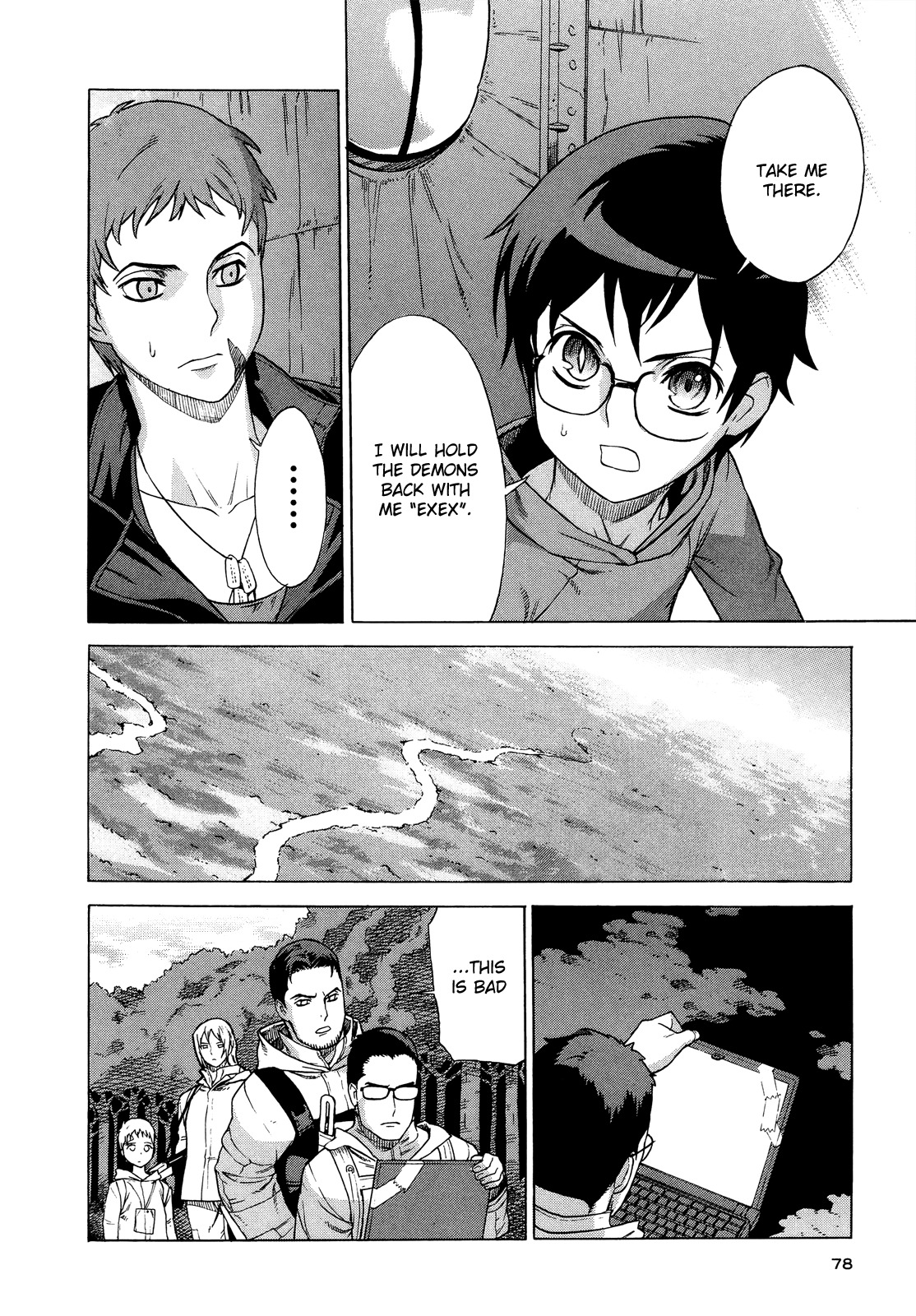 Extra Existence Chapter 3 page 16 - Chapter 3: "Battle of Warsaw" Part 1