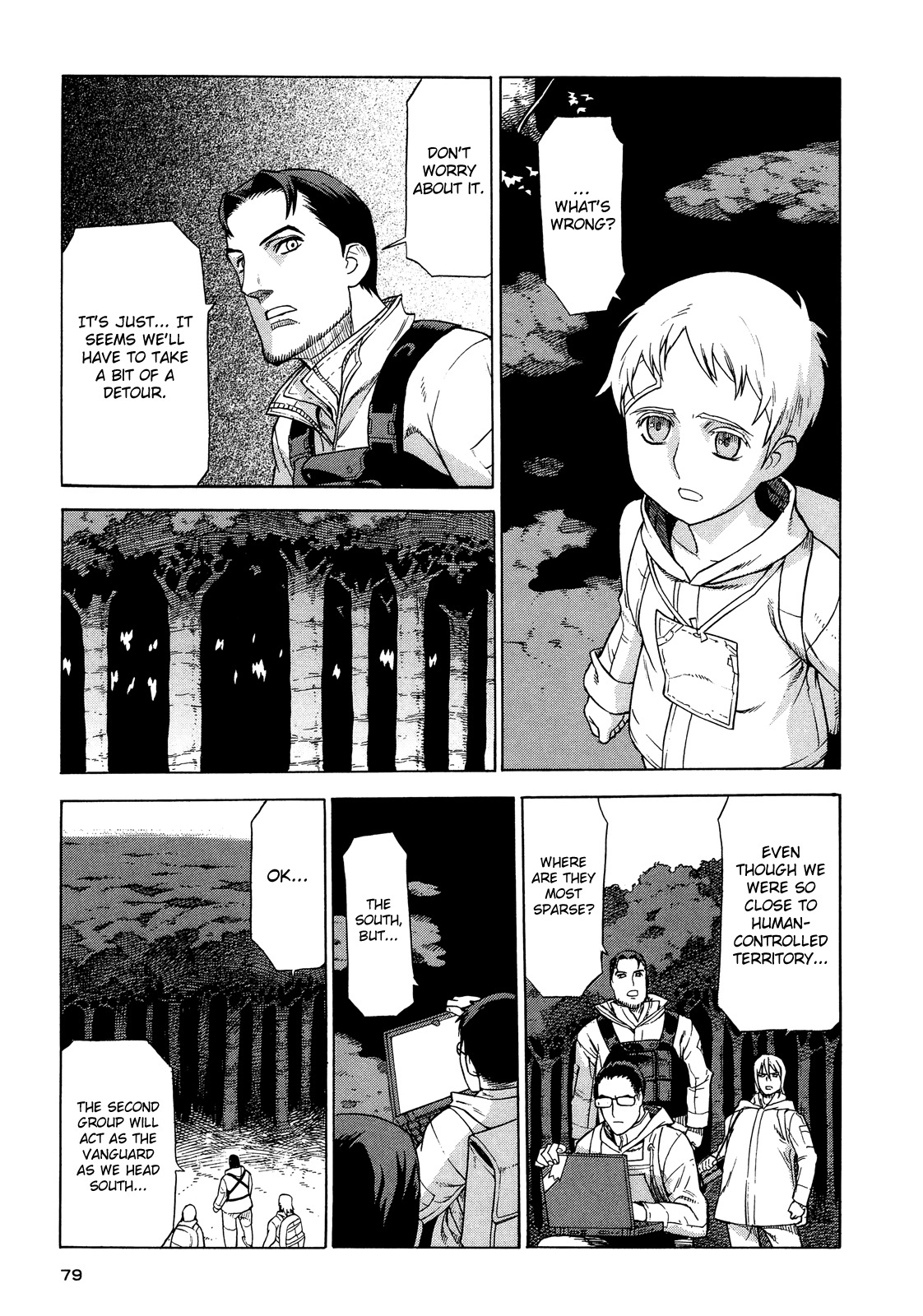 Extra Existence Chapter 3 page 17 - Chapter 3: "Battle of Warsaw" Part 1