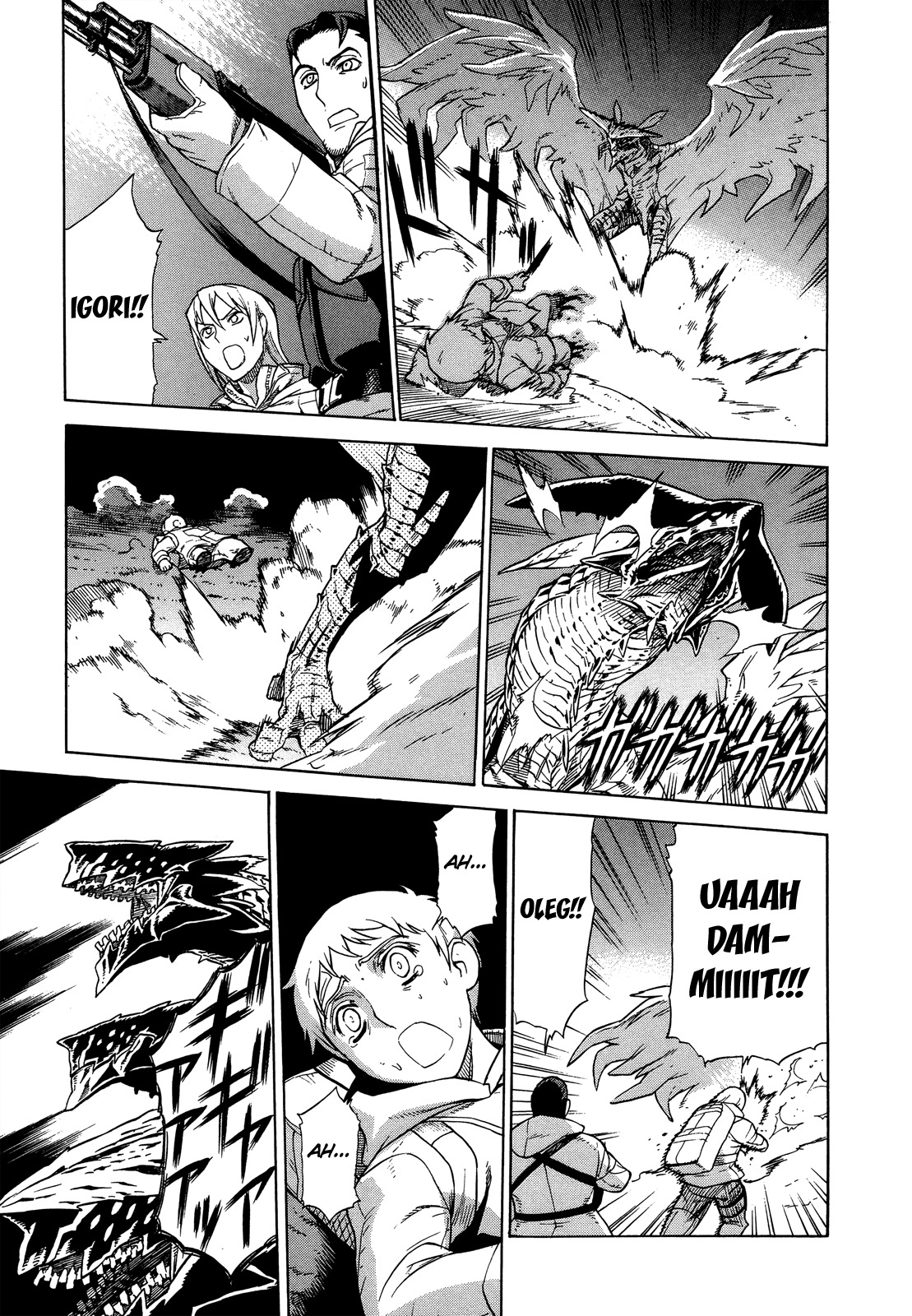 Extra Existence Chapter 3 page 21 - Chapter 3: "Battle of Warsaw" Part 1