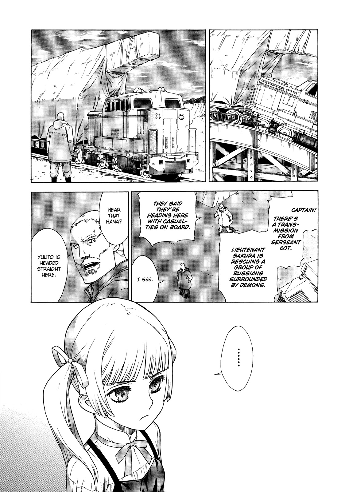 Extra Existence Chapter 3 page 27 - Chapter 3: "Battle of Warsaw" Part 1