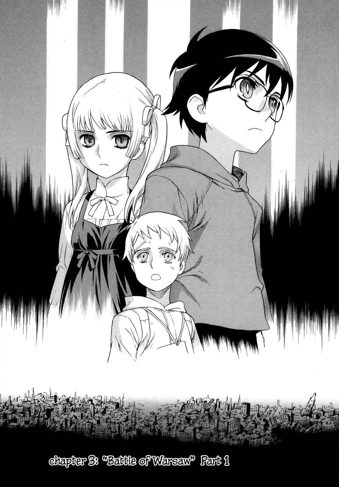 Extra Existence Chapter 3 page 3 - Chapter 3: "Battle of Warsaw" Part 1