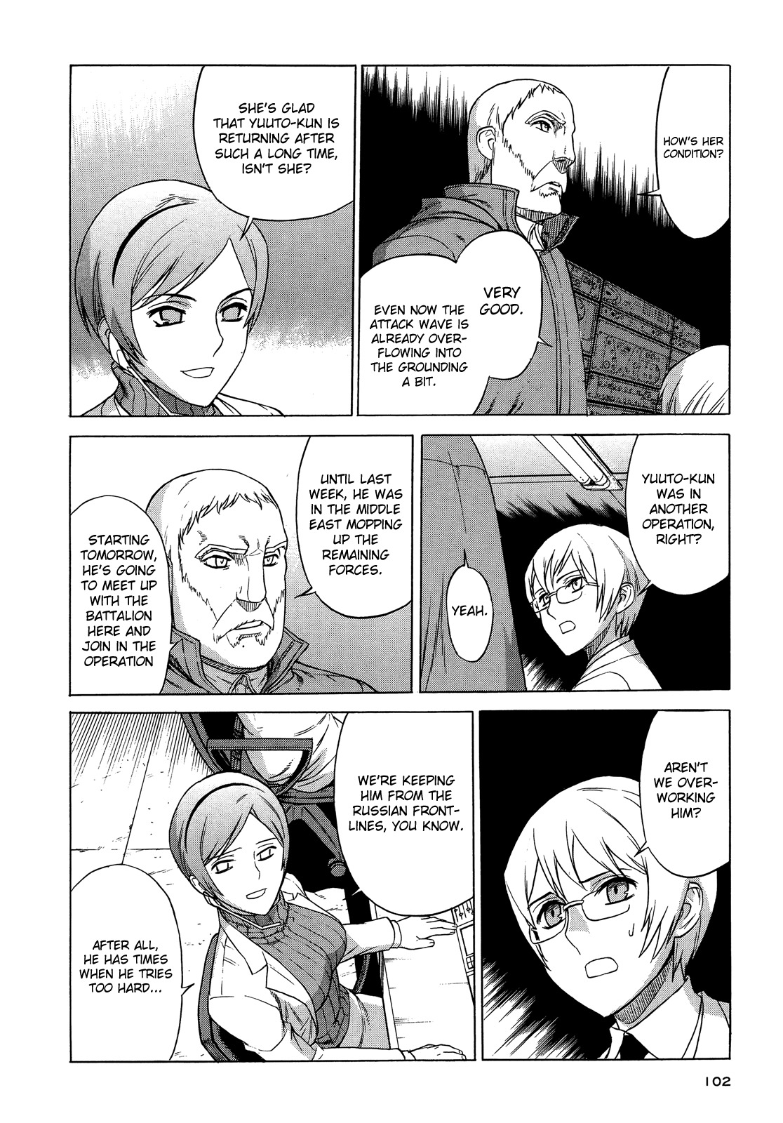 Extra Existence Chapter 4 page 10 - Chapter 4: "Battle of Warsaw" Part 2