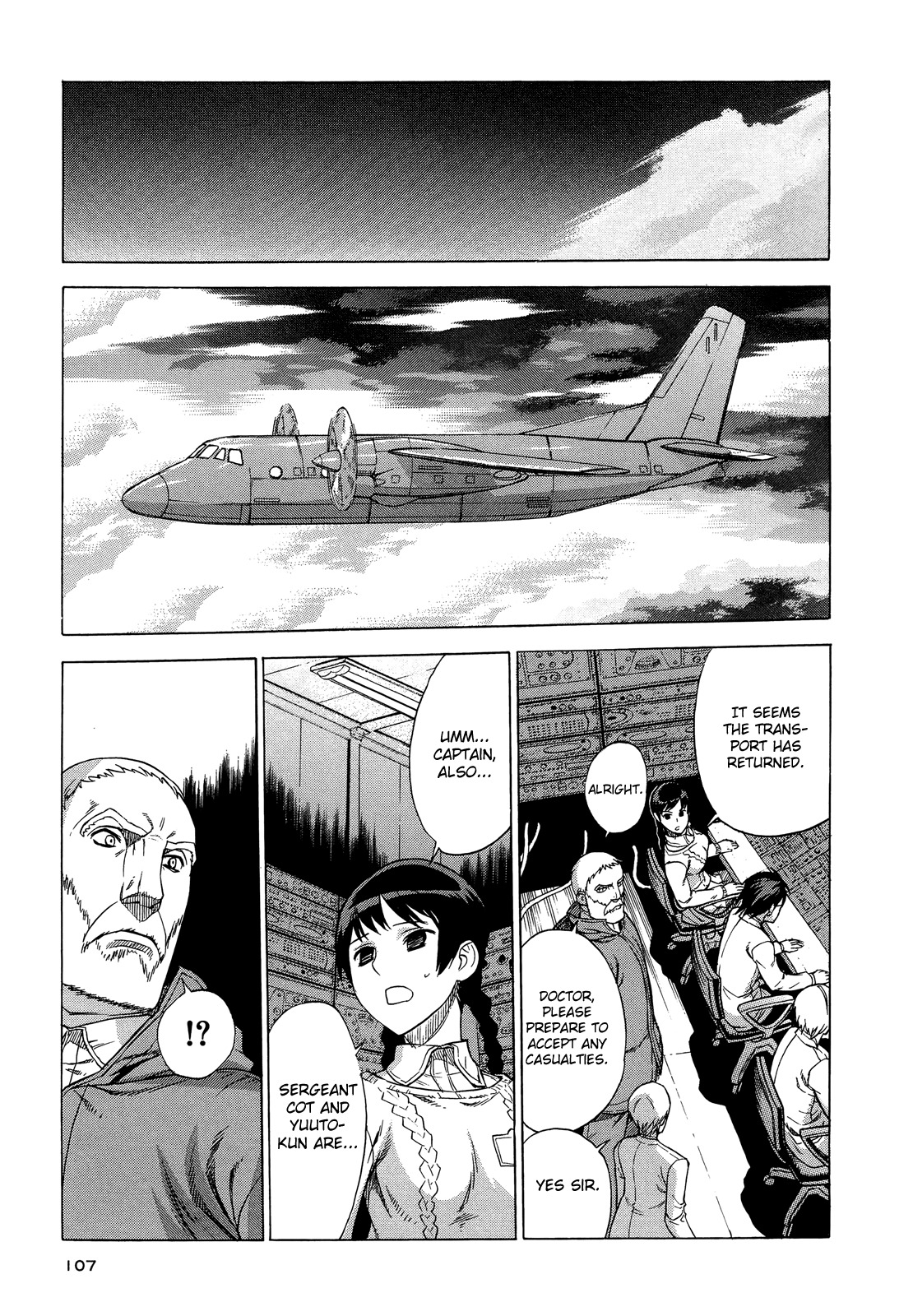 Extra Existence Chapter 4 page 15 - Chapter 4: "Battle of Warsaw" Part 2