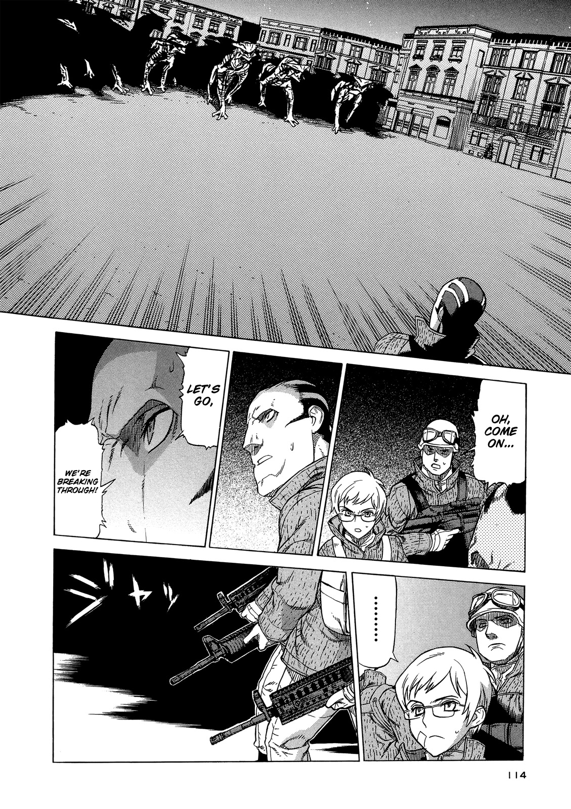 Extra Existence Chapter 4 page 22 - Chapter 4: "Battle of Warsaw" Part 2
