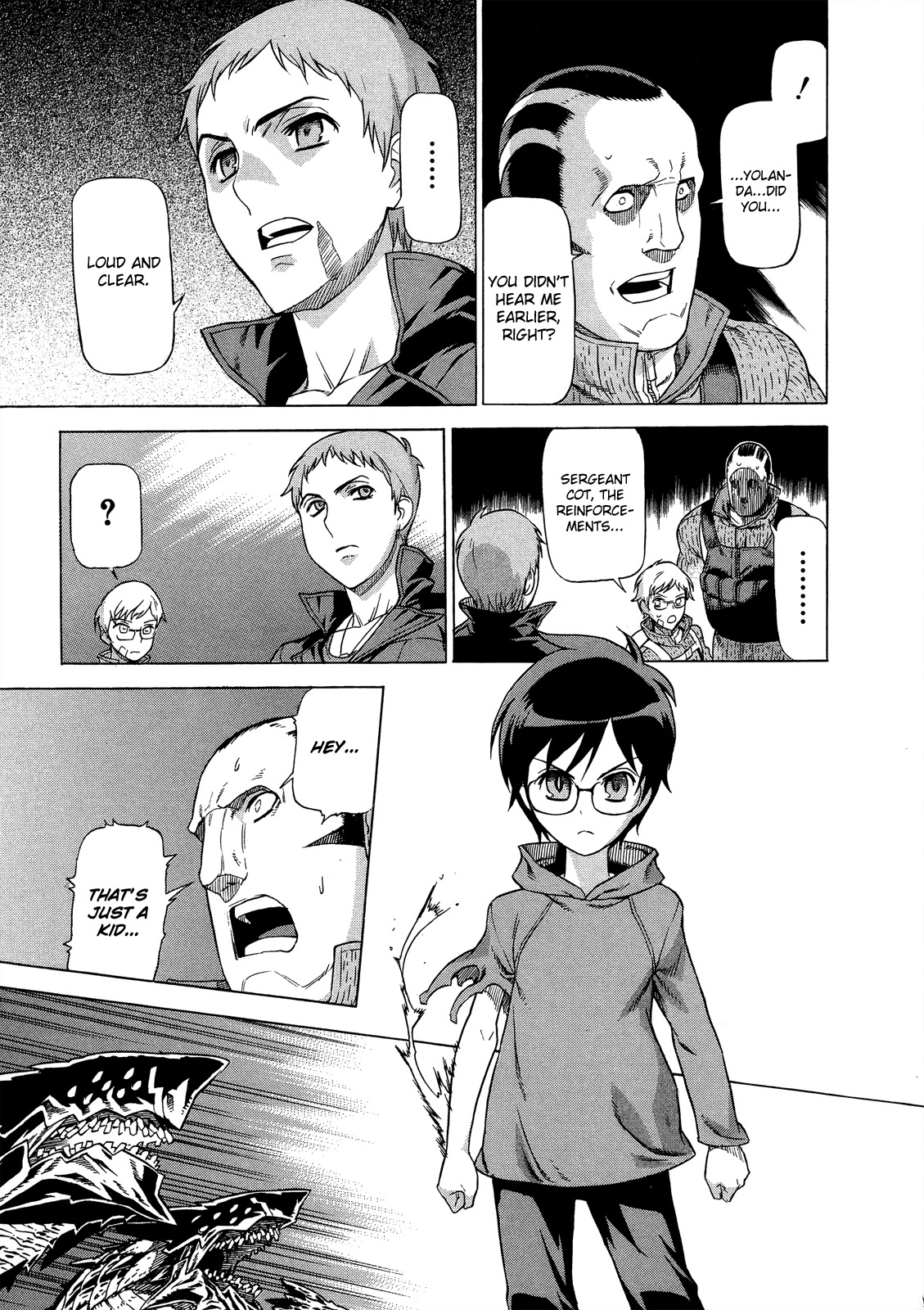 Extra Existence Chapter 4 page 25 - Chapter 4: "Battle of Warsaw" Part 2