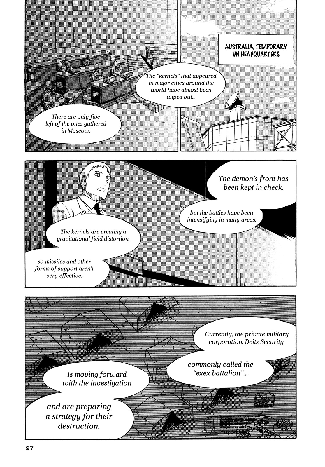 Extra Existence Chapter 4 page 6 - Chapter 4: "Battle of Warsaw" Part 2