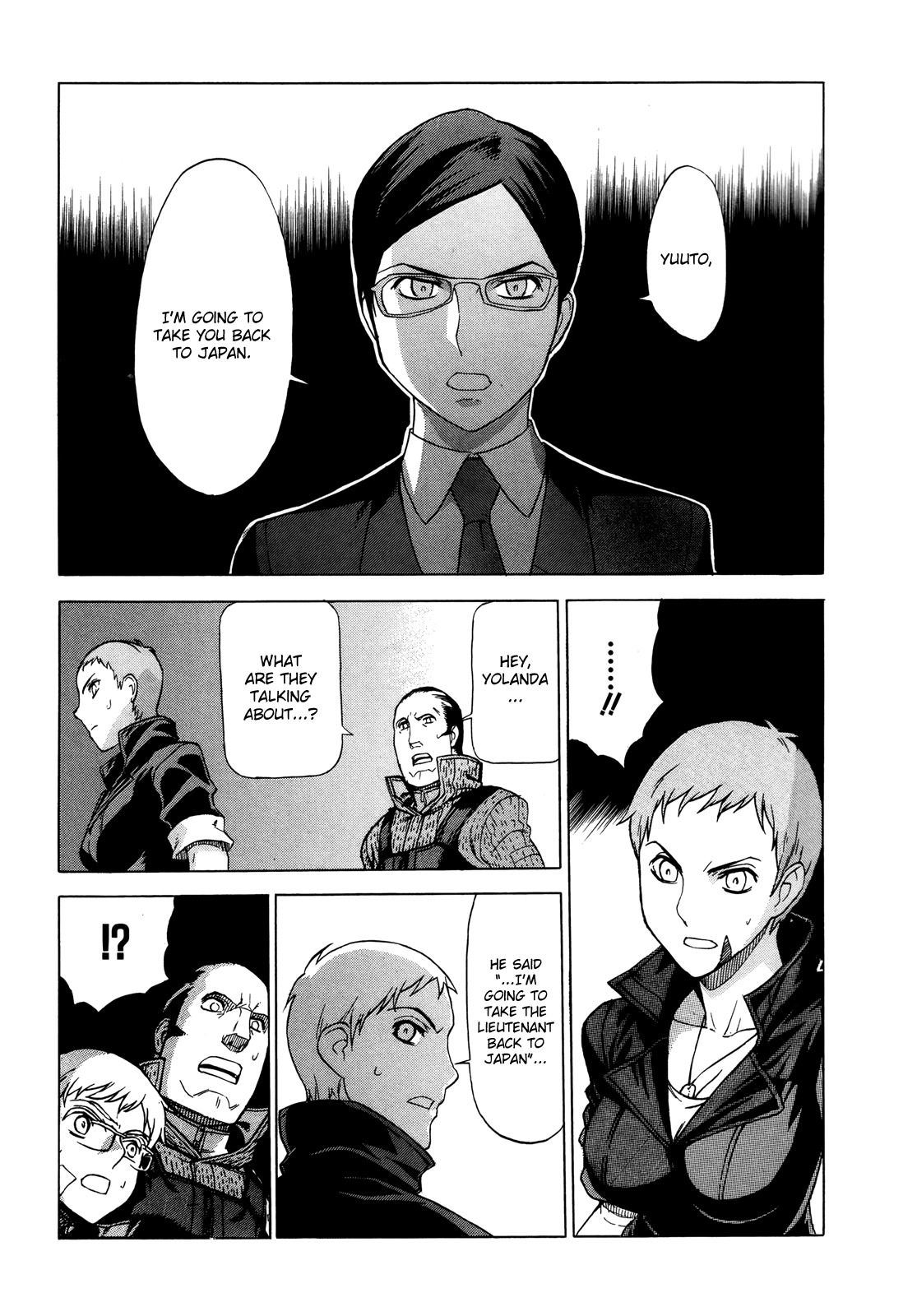 Extra Existence Chapter 5 page 15 - Chapter 5: "Battle of Warsaw" Part 3