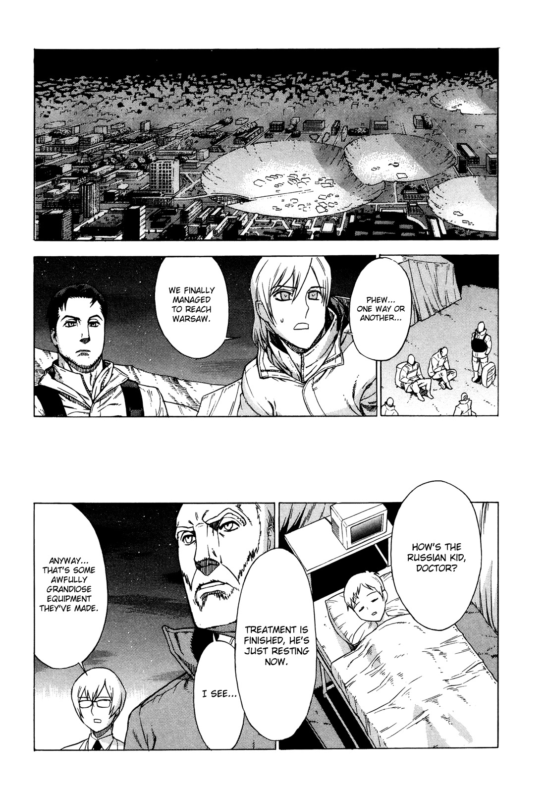 Extra Existence Chapter 5 page 4 - Chapter 5: "Battle of Warsaw" Part 3
